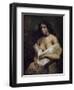 Mulatto Woman, c.1821-24-Eugene Delacroix-Framed Giclee Print