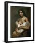 Mulatto Woman-Eugene Delacroix-Framed Giclee Print