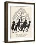 Mulberry Bush Rhyme-Arthur Rackham-Framed Art Print