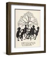 Mulberry Bush Rhyme-Arthur Rackham-Framed Art Print