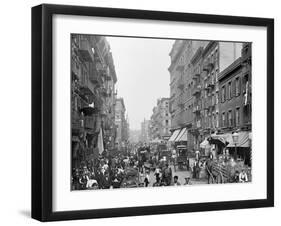 Mulberry St., New York, N.Y.-null-Framed Photo