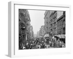 Mulberry St., New York, N.Y.-null-Framed Photo