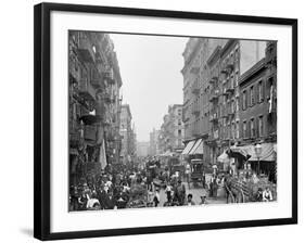 Mulberry St., New York, N.Y.-null-Framed Photo