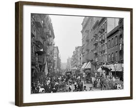 Mulberry St., New York, N.Y.-null-Framed Photo