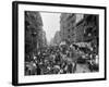 Mulberry Street in New York City's Little Italy Ca, 1900-null-Framed Photo