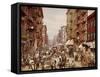 Mulberry Street, New York City-null-Framed Stretched Canvas