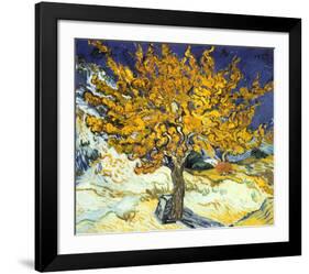 Mulberry Tree, c.1889-Vincent van Gogh-Framed Art Print