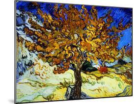 Mulberry Tree, c.1889-Vincent van Gogh-Mounted Giclee Print