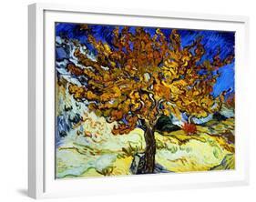 Mulberry Tree, c.1889-Vincent van Gogh-Framed Giclee Print