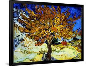 Mulberry Tree, c.1889-Vincent van Gogh-Framed Giclee Print