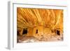 Mule Canyons House on Fire Ruin, Anasazi Ruins, Cedar Mesa, Utah-Richard Wright-Framed Photographic Print