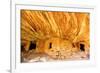 Mule Canyons House on Fire Ruin, Anasazi Ruins, Cedar Mesa, Utah-Richard Wright-Framed Photographic Print