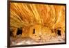 Mule Canyons House on Fire Ruin, Anasazi Ruins, Cedar Mesa, Utah-Richard Wright-Framed Photographic Print