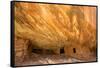 Mule Canyons House on Fire Ruin, Anasazi Ruins, Cedar Mesa, Utah-Richard Wright-Framed Stretched Canvas