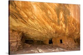 Mule Canyons House on Fire Ruin, Anasazi Ruins, Cedar Mesa, Utah-Richard Wright-Stretched Canvas