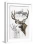 Mule Deer-Barbara Keith-Framed Giclee Print