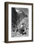 Mule Riders on Kaibab Trail-Philip Gendreau-Framed Photographic Print