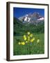 Mule's Ears, Maroon Bells, CO-David Carriere-Framed Photographic Print