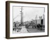 Mule Teams and the Levee, New Orleans, Louisiana-null-Framed Photo