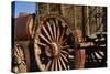 Mule Train Wagon, Harmony Borax Works, Death Valley, California, USA-Michel Hersen-Stretched Canvas