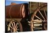 Mule Train Wagon, Harmony Borax Works, Death Valley, California, USA-Michel Hersen-Stretched Canvas