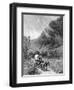 Mule Wagon Passing Through the Cumberland Gap, Kentucky-null-Framed Giclee Print