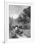 Mule Wagon Passing Through the Cumberland Gap, Kentucky-null-Framed Giclee Print