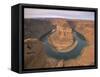 Muleshoe Bend, Colorado River, Glen Canyon, Arizona, USA-Gavin Hellier-Framed Stretched Canvas