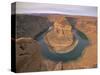 Muleshoe Bend, Colorado River, Glen Canyon, Arizona, USA-Gavin Hellier-Stretched Canvas