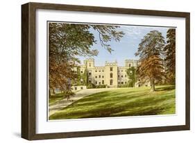 Mulgrave Castle, Yorkshire, Home of the Marquis of Normanby, C1880-Benjamin Fawcett-Framed Giclee Print