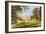 Mulgrave Castle, Yorkshire, Home of the Marquis of Normanby, C1880-Benjamin Fawcett-Framed Giclee Print