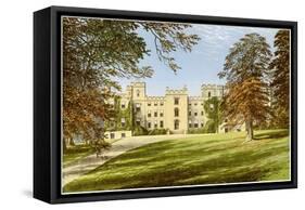 Mulgrave Castle, Yorkshire, Home of the Marquis of Normanby, C1880-Benjamin Fawcett-Framed Stretched Canvas