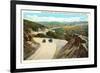 Mulholland Drive, Santa Monica, California-null-Framed Art Print