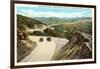 Mulholland Drive, Santa Monica, California-null-Framed Art Print