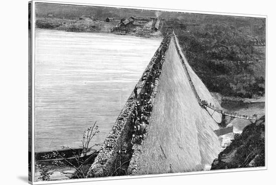 Mullaperiyar Dam, 19th Century-Science Photo Library-Stretched Canvas