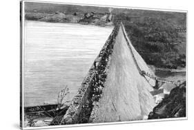 Mullaperiyar Dam, 19th Century-Science Photo Library-Stretched Canvas