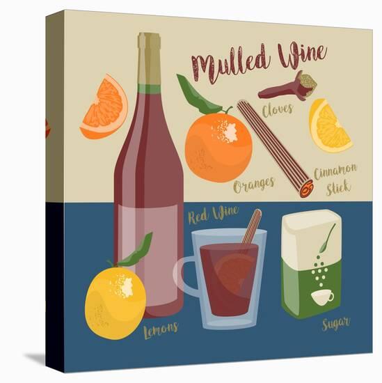 Mulled Wine-Claire Huntley-Stretched Canvas