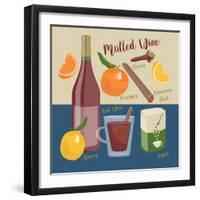 Mulled Wine-Claire Huntley-Framed Giclee Print