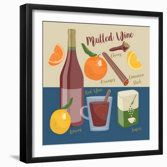 Mulled Wine-Claire Huntley-Framed Giclee Print