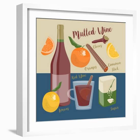 Mulled Wine-Claire Huntley-Framed Giclee Print