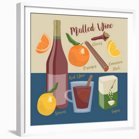 Mulled Wine-Claire Huntley-Framed Giclee Print