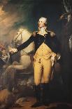 Portrait of General George Washington (1732-1799) at the Battle of Trenton-Muller Robert-Framed Stretched Canvas