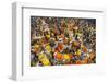 Mullik Ghat Flower Market, Kolkata (Calcutta), West Bengal, India, Asia-Bruno Morandi-Framed Photographic Print