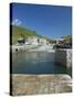 Mullion Cove, Cornwall, England, United Kingdom, Europe-Wogan David-Stretched Canvas