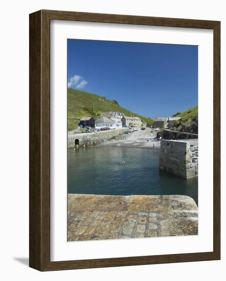 Mullion Cove, Cornwall, England, United Kingdom, Europe-Wogan David-Framed Photographic Print