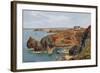 Mullion Cove, Cornwall-Alfred Robert Quinton-Framed Giclee Print