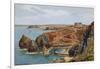 Mullion Cove, Cornwall-Alfred Robert Quinton-Framed Giclee Print