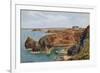 Mullion Cove, Cornwall-Alfred Robert Quinton-Framed Giclee Print