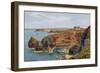 Mullion Cove, Cornwall-Alfred Robert Quinton-Framed Giclee Print