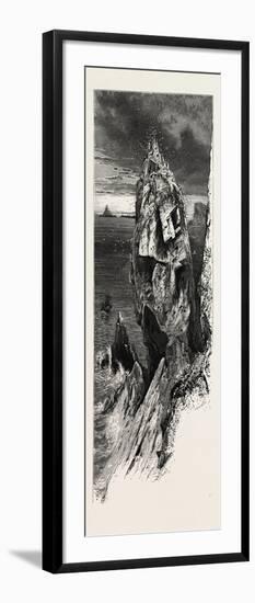 Mullion Gull Rock, UK-null-Framed Giclee Print